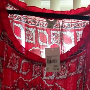 Cato Tops - Bandana Print Top Cato Tops - Bandana Print Top